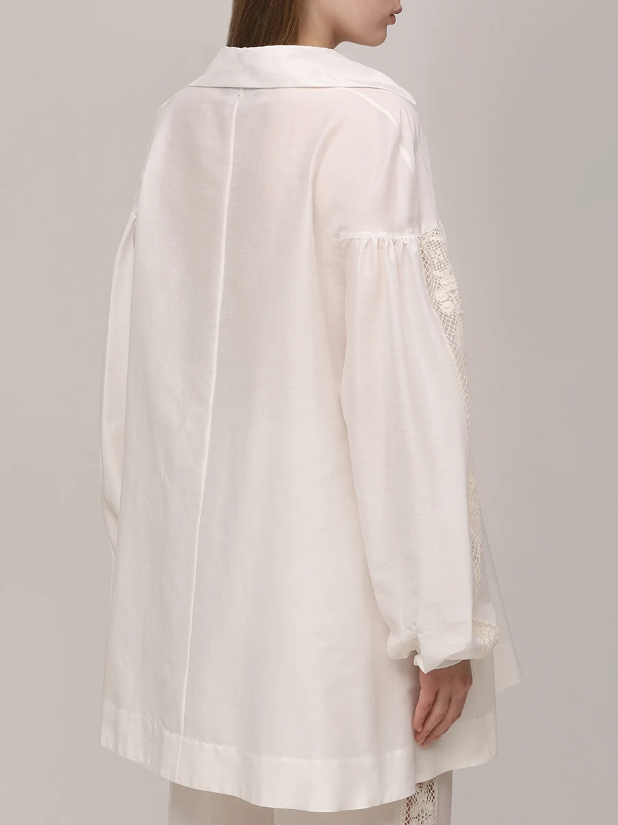 Костюм из хлопка и шелка