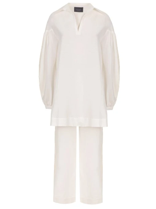 Костюм из хлопка и шелка LORENA ANTONIAZZI