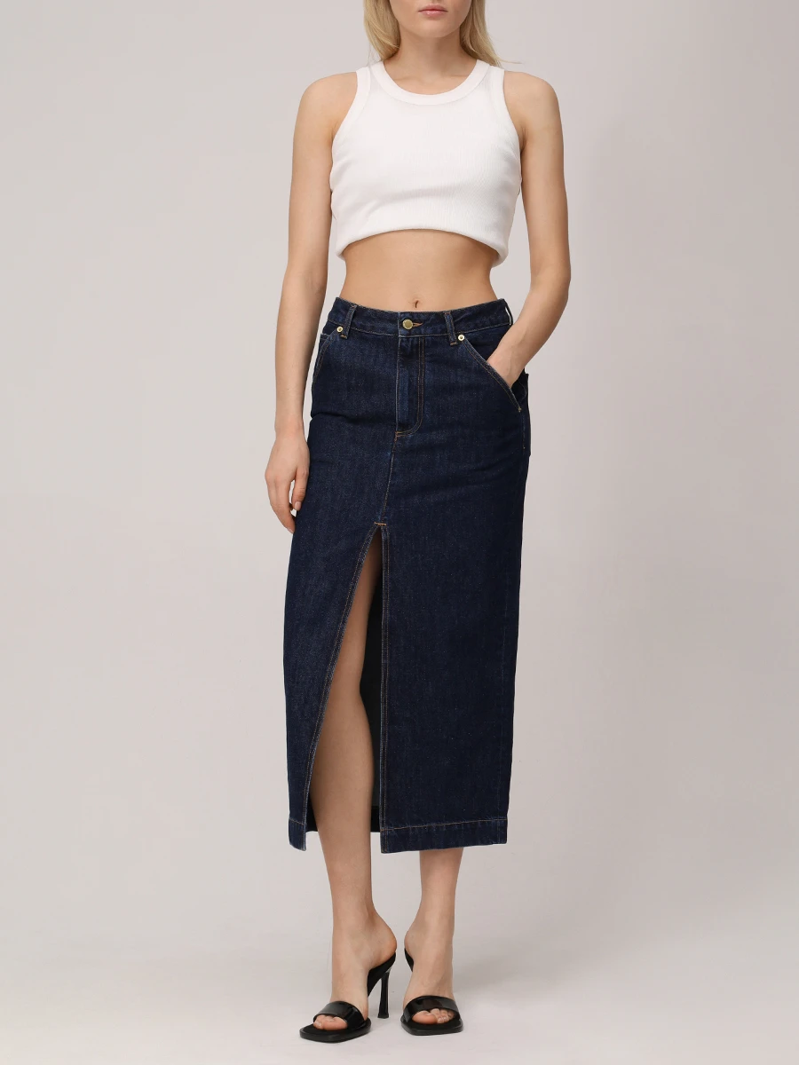 Юбка джинсовая