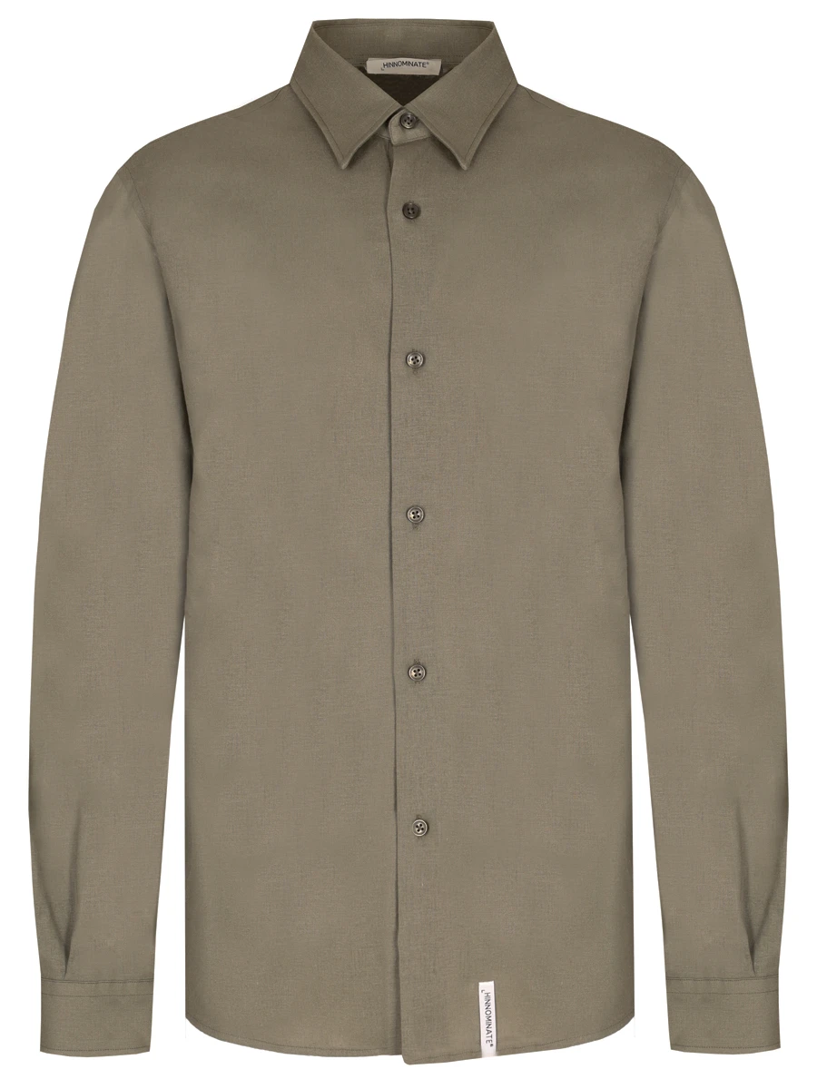 Рубашка из вискозы и льна