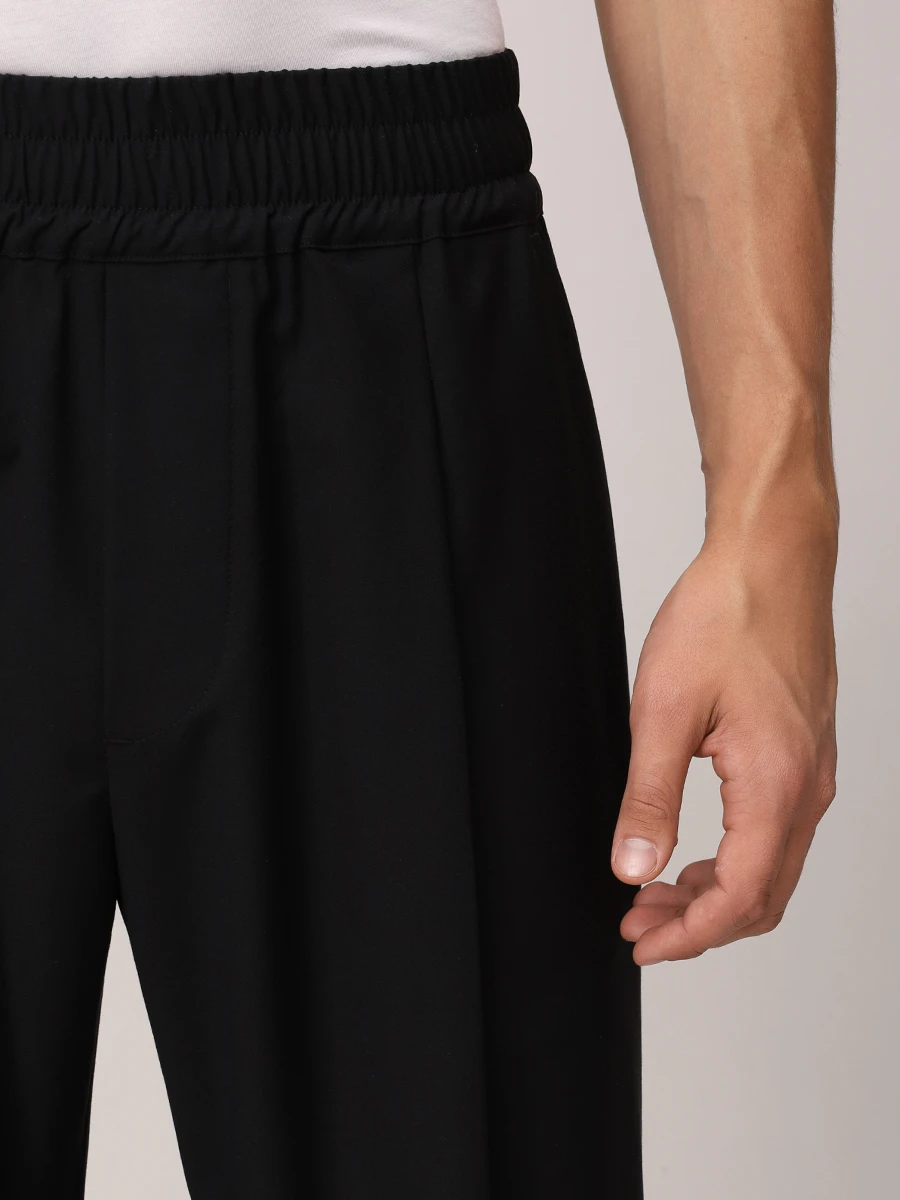 Брюки однотонные