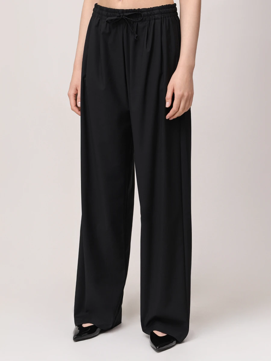 Брюки однотонные