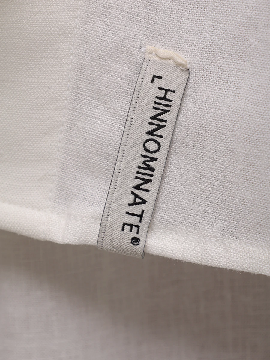 Рубашка из вискозы и льна