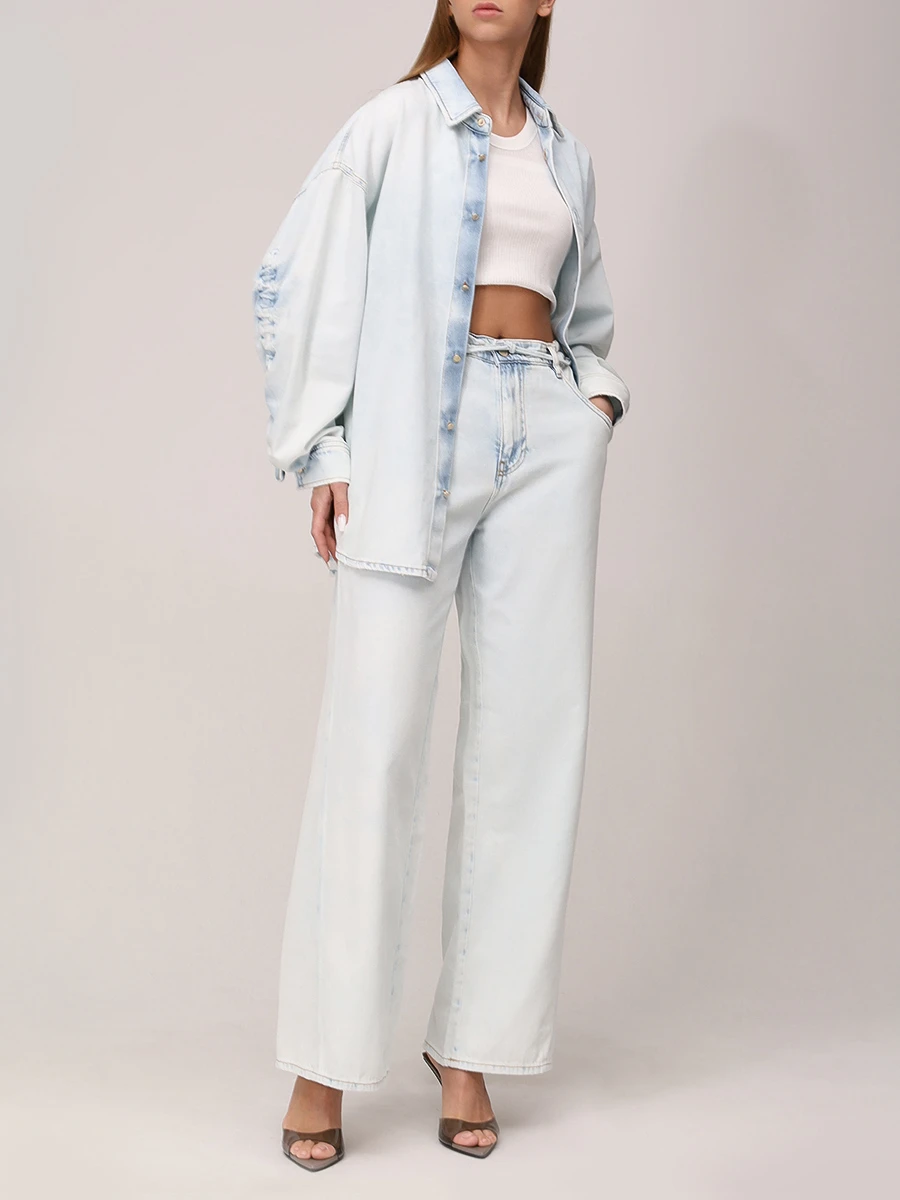 Джинсы из хлопка и лиоцелла