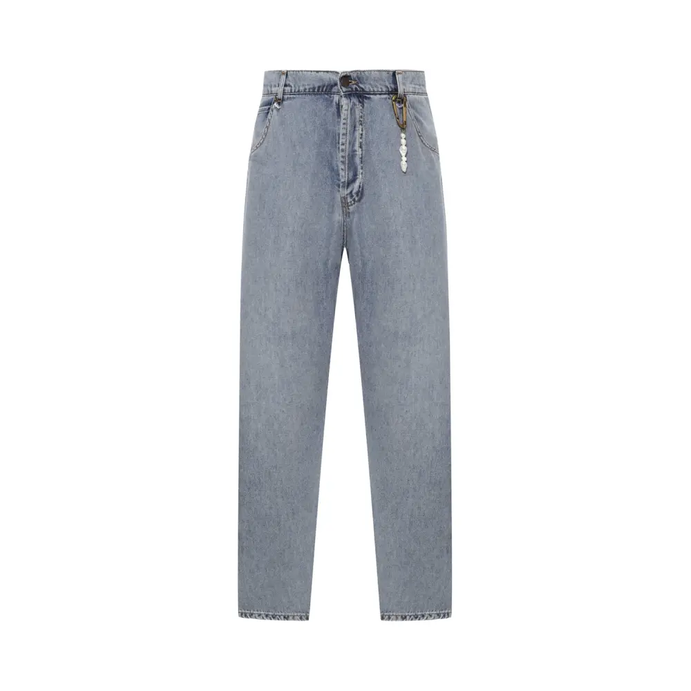 Джинсы Regular Fit из хлопка и лиоцелла