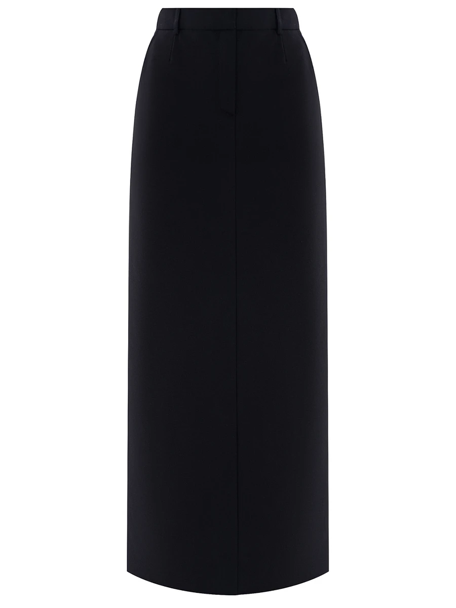 Юбка однотонная