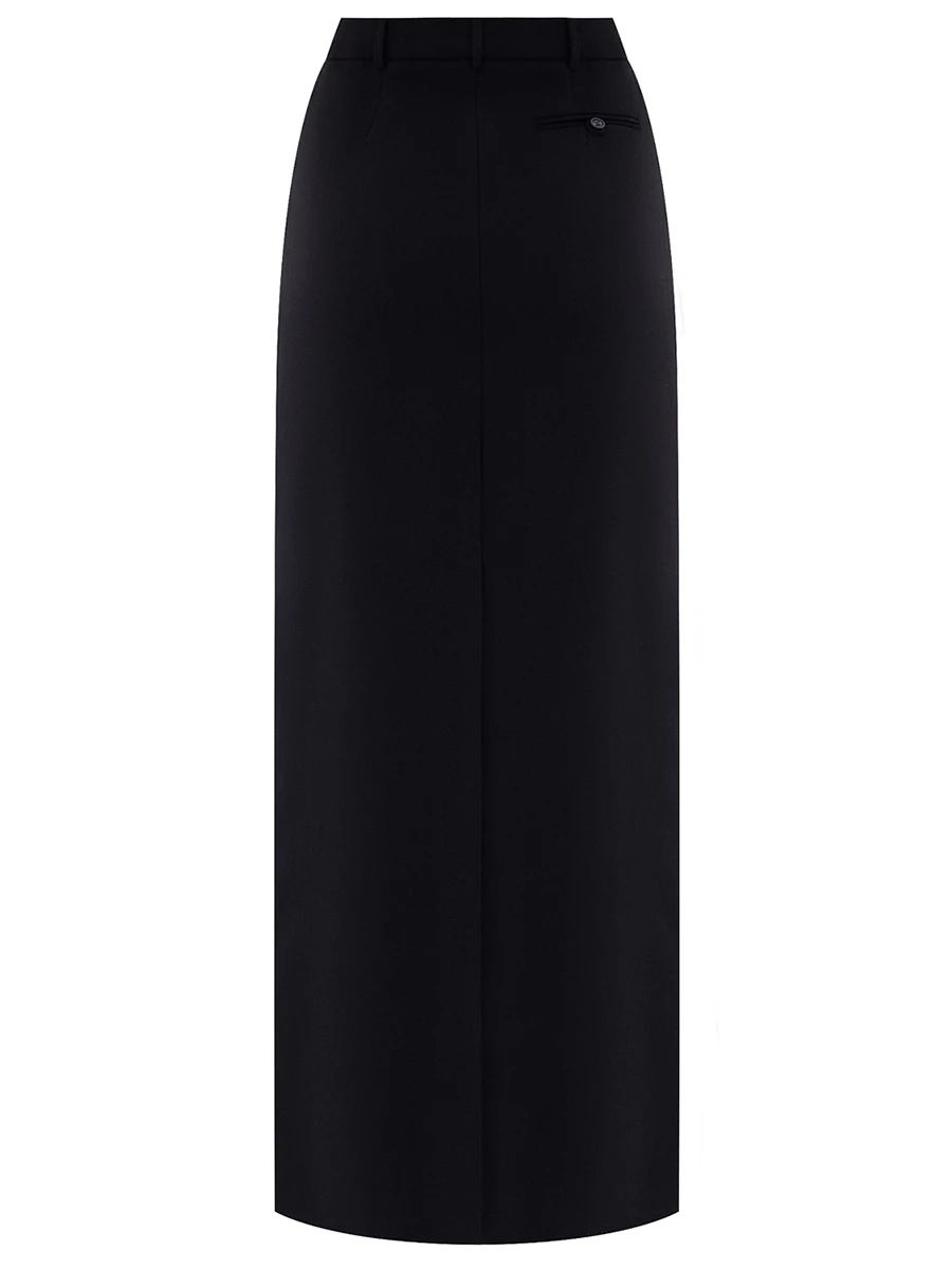 Юбка однотонная