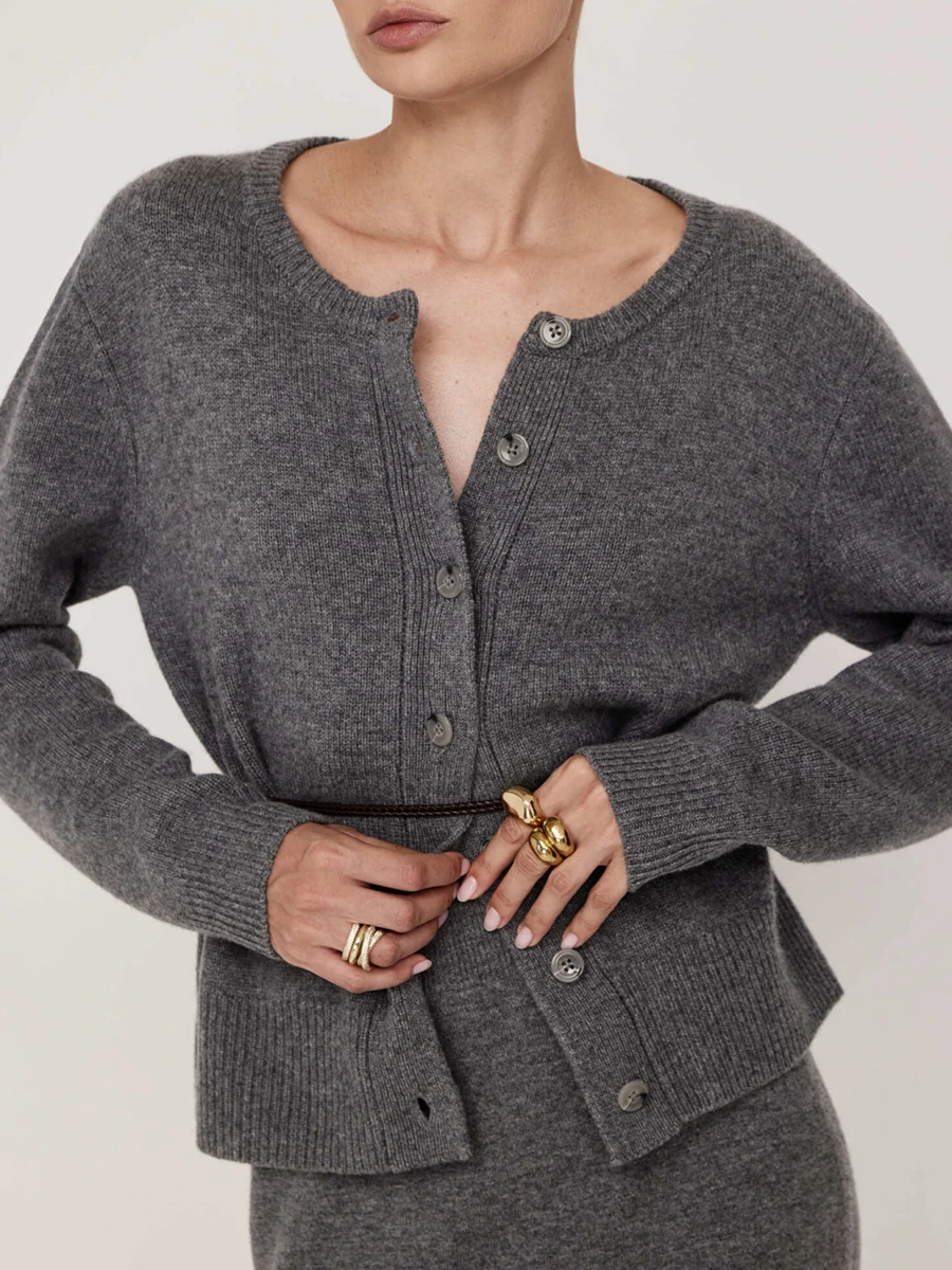 Кардиган шерстяной