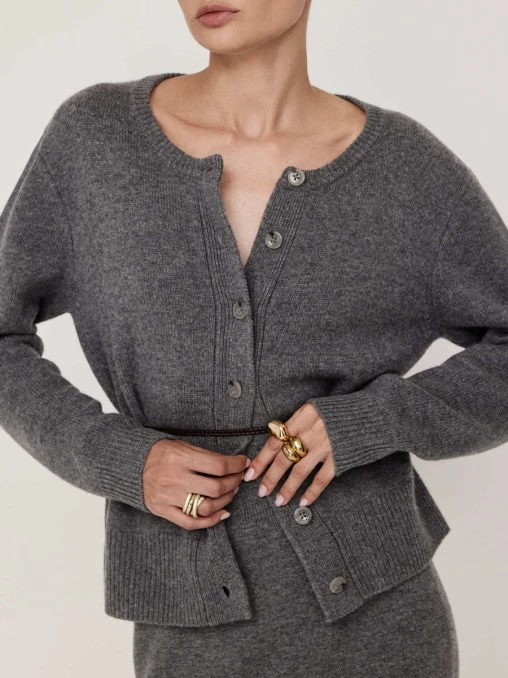 Кардиган шерстяной NUDE STORY