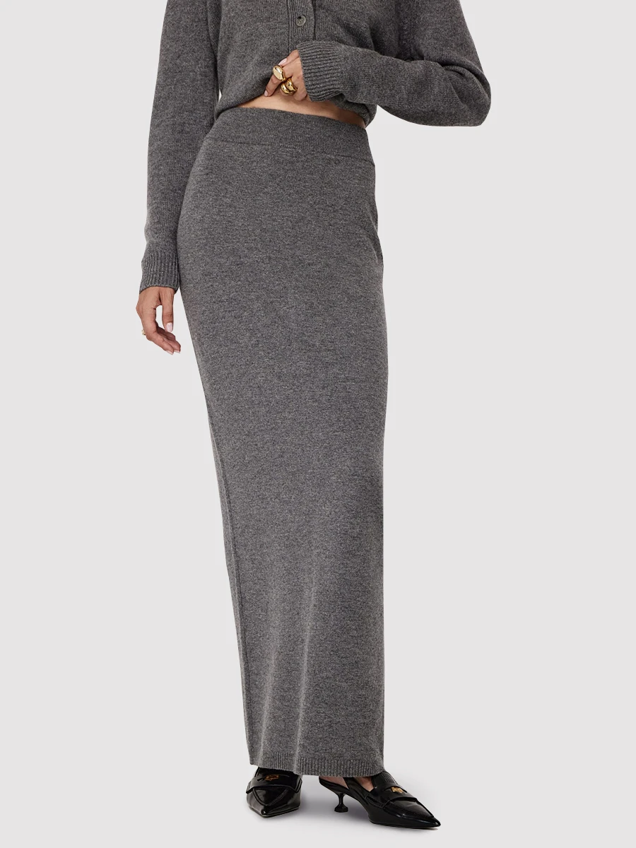 Юбка шерстяная