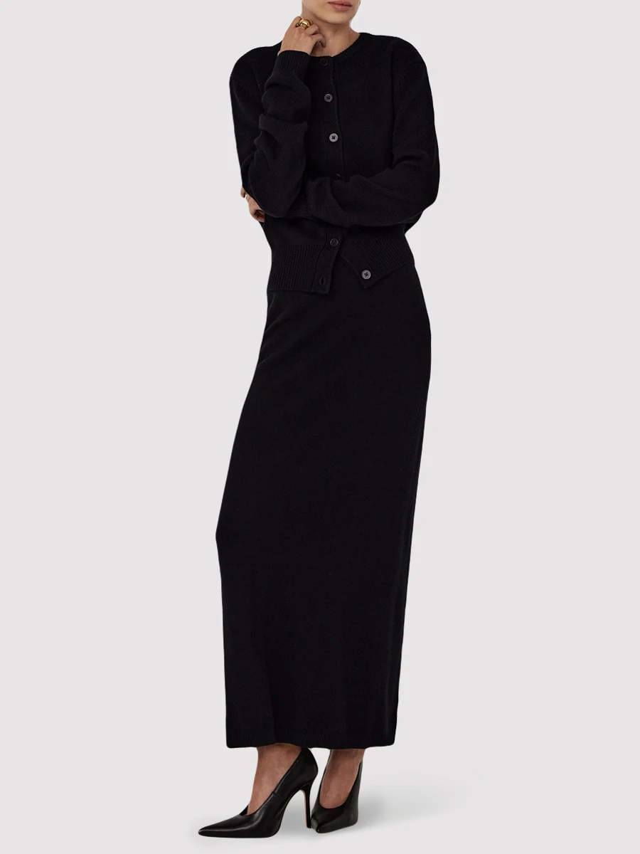 Юбка шерстяная