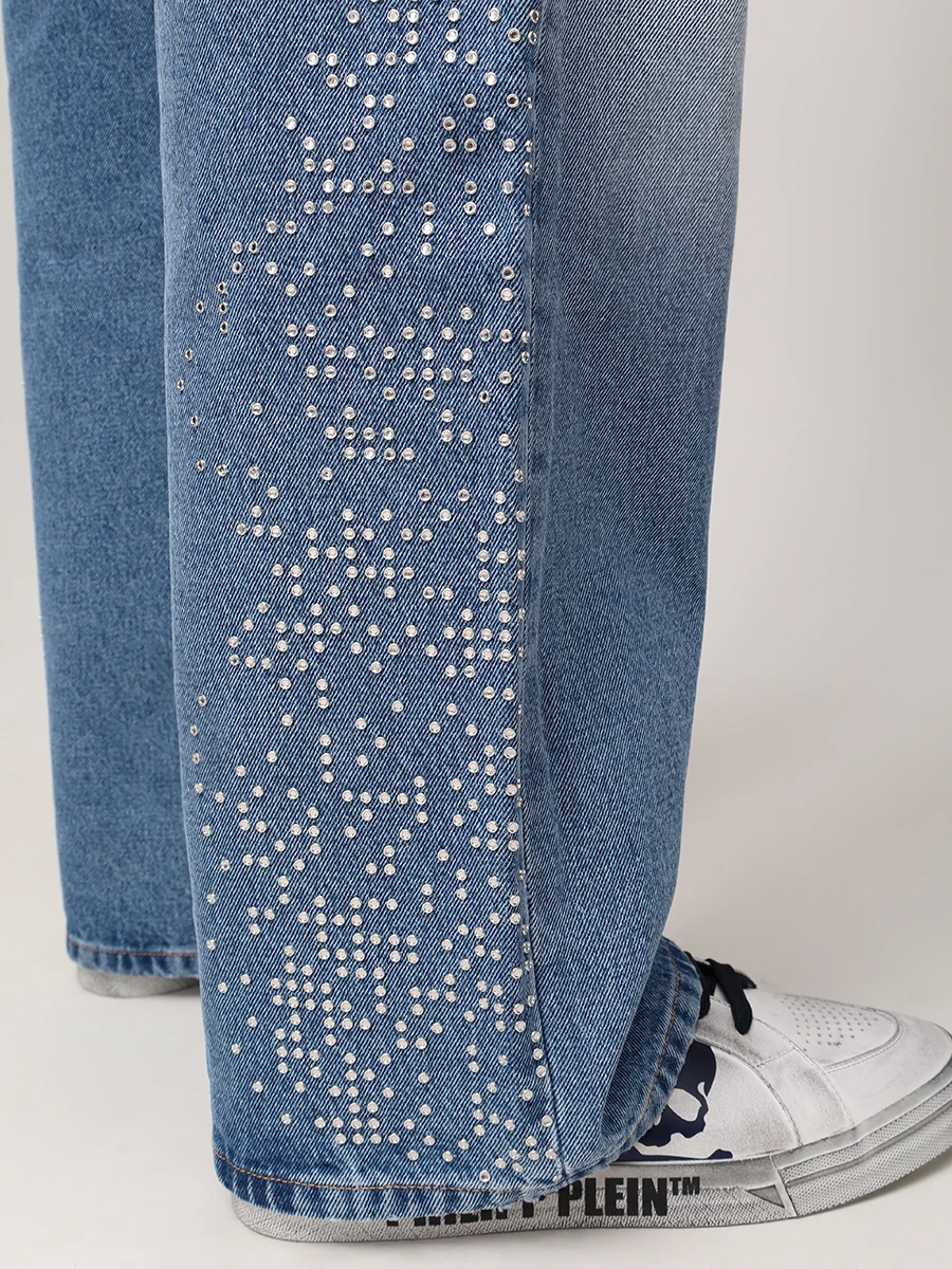 Джинсы Regular Fit хлопковые