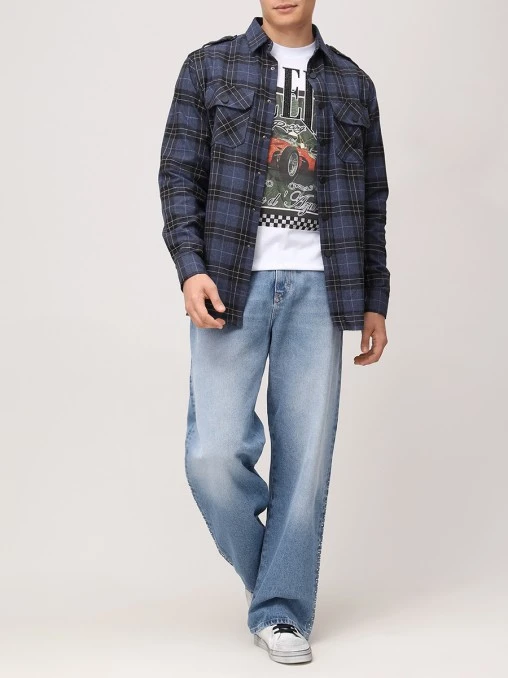 Джинсы Regular Fit хлопковые PHILIPP PLEIN