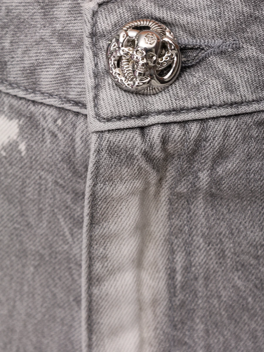 Джинсы-карго хлопковые