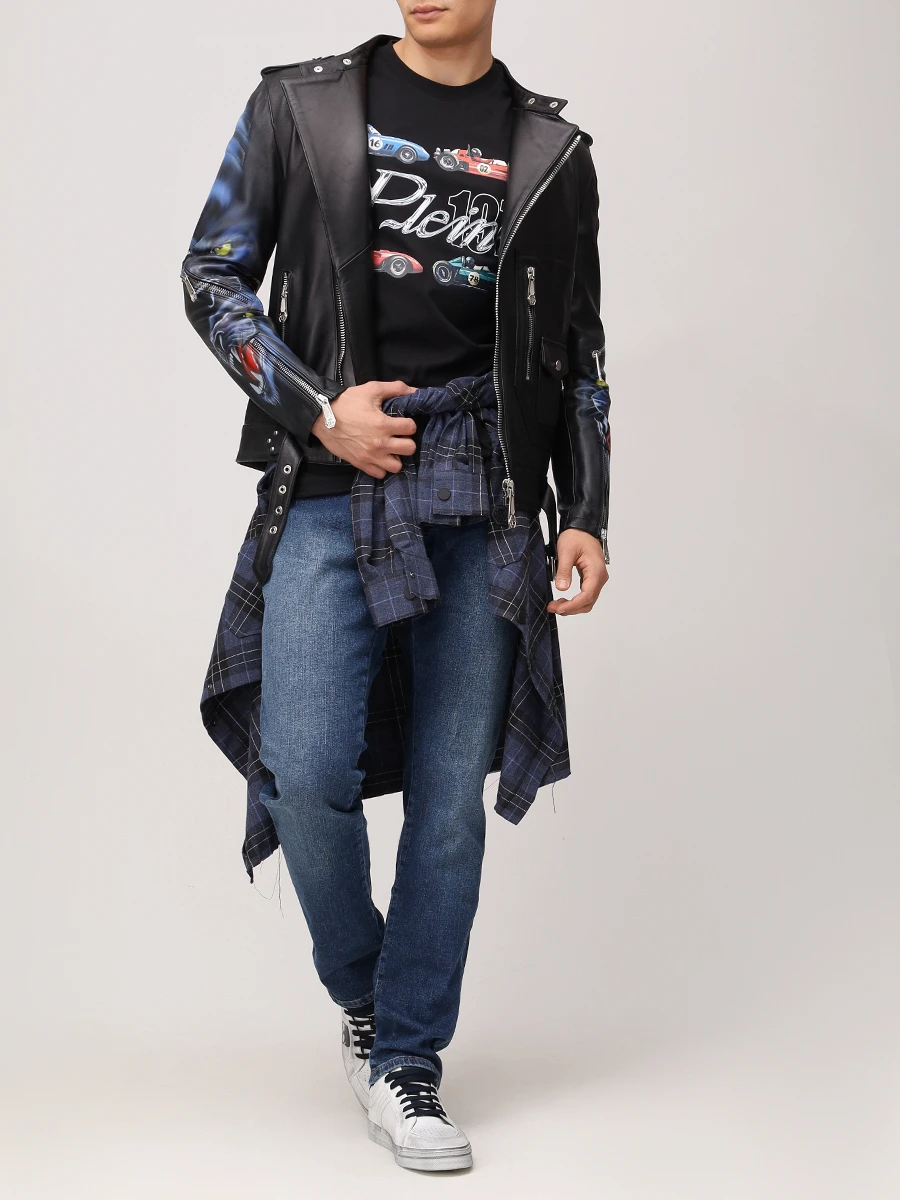 Джинсы Regular Fit хлопковые