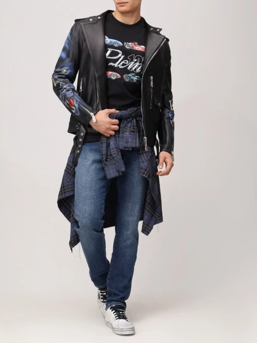 Джинсы Regular Fit хлопковые PHILIPP PLEIN