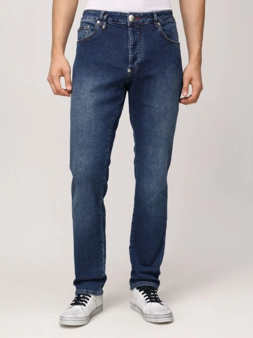 Джинсы Regular Fit хлопковые PHILIPP PLEIN