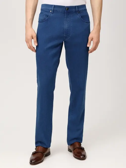 Джинсы Regular Fit из лиоцелла CESARE ATTOLINI