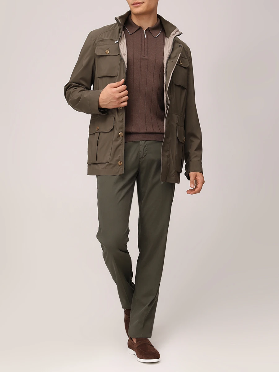 Куртка однотонная