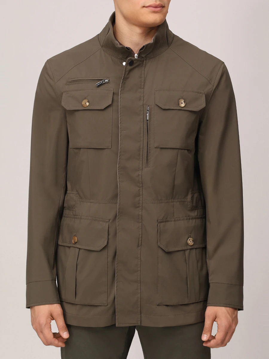 Куртка однотонная