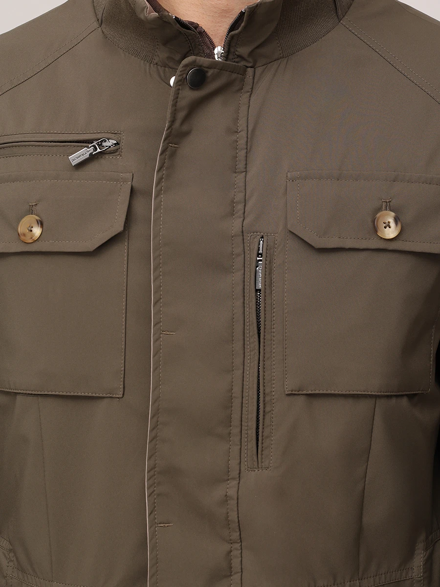 Куртка однотонная