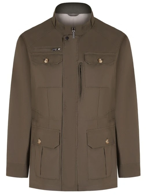 Куртка однотонная HETTABRETZ