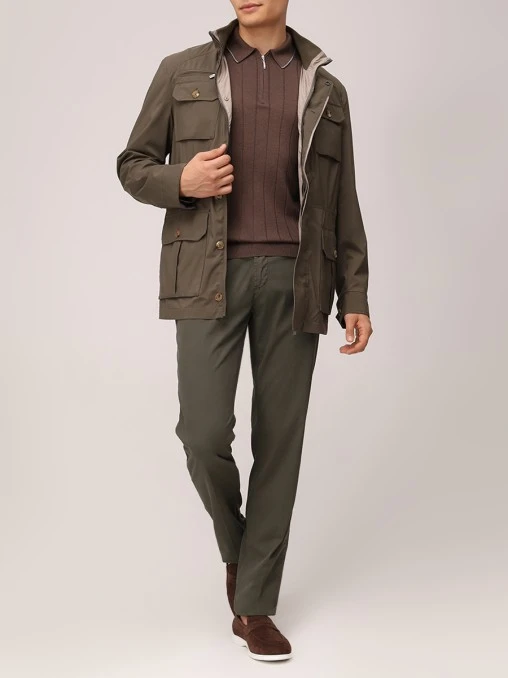 Куртка однотонная HETTABRETZ