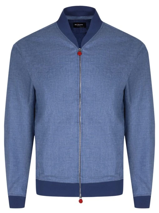 Бомбер льняной KITON