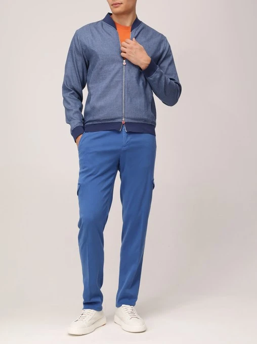 Бомбер льняной KITON