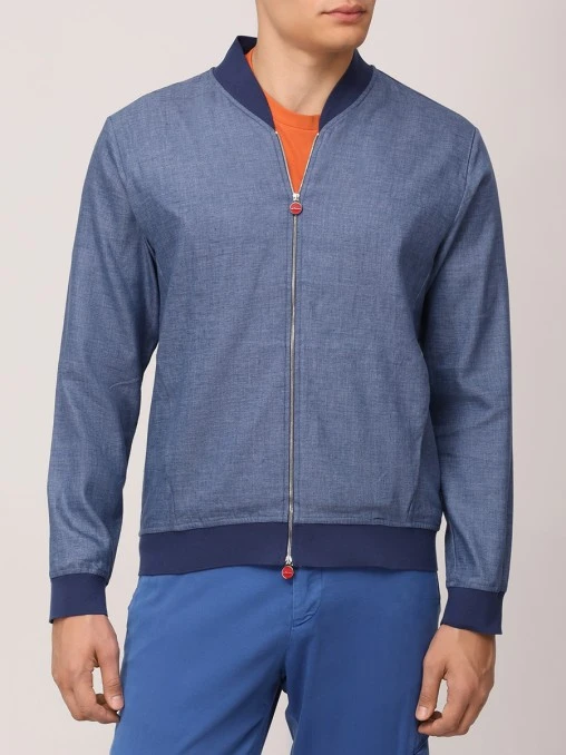 Бомбер льняной KITON