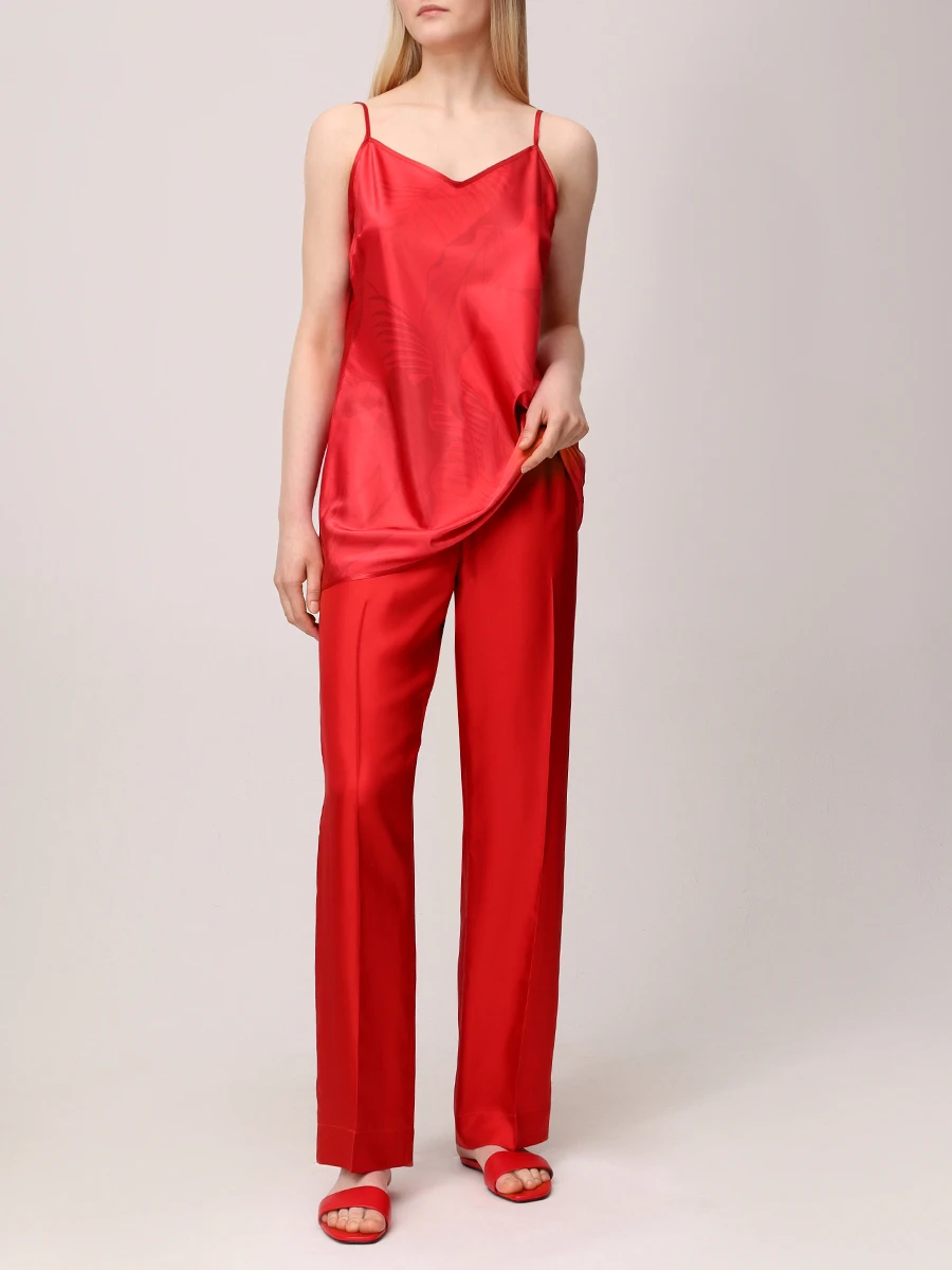 Топ с принтом