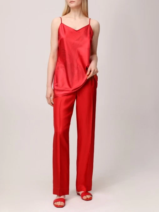 Брюки шелковые F.R.S FOR RESTLESS SLEEPERS