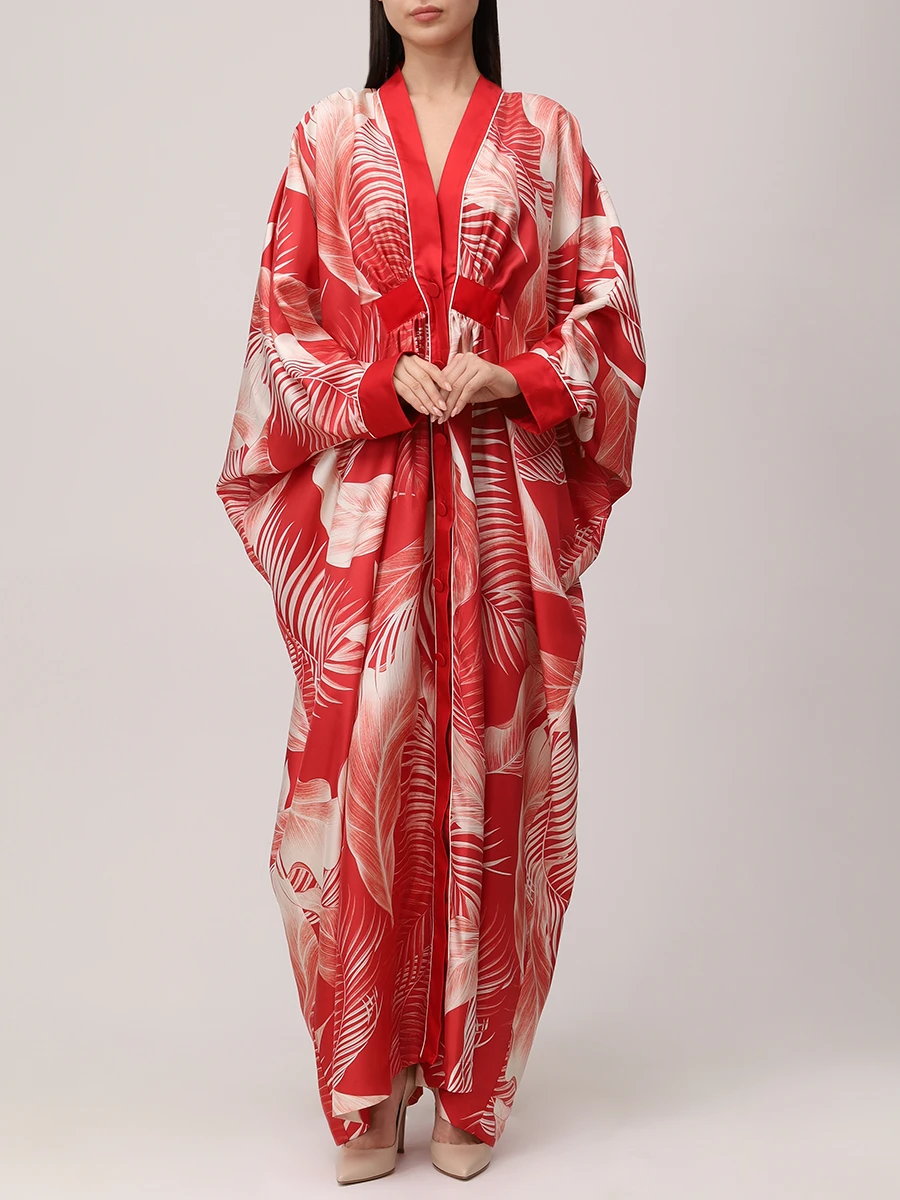 Платье шелковое