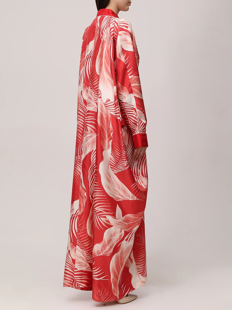 Платье шелковое