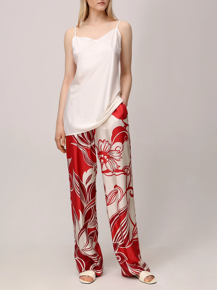 Топ с принтом