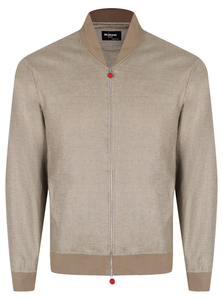 Бомбер льняной