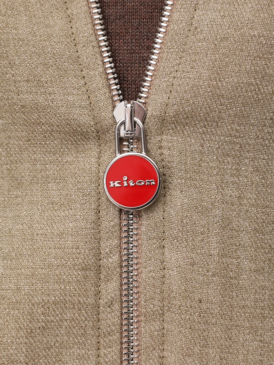 Бомбер льняной