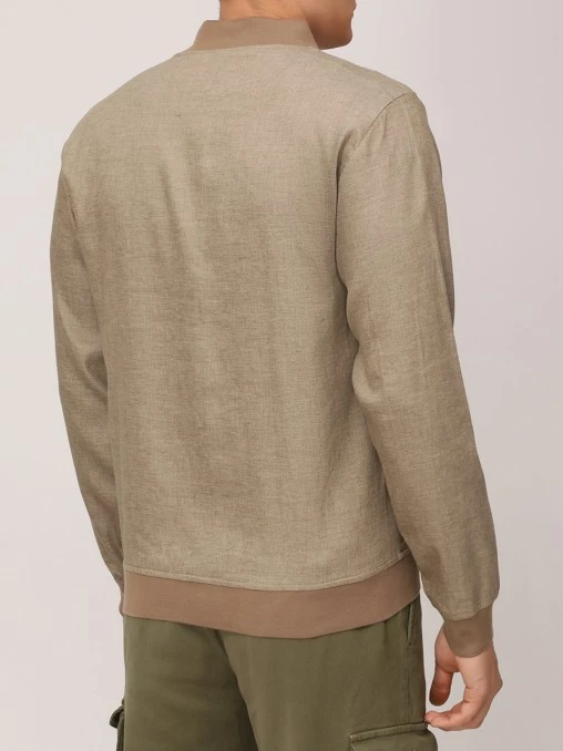 Бомбер льняной KITON