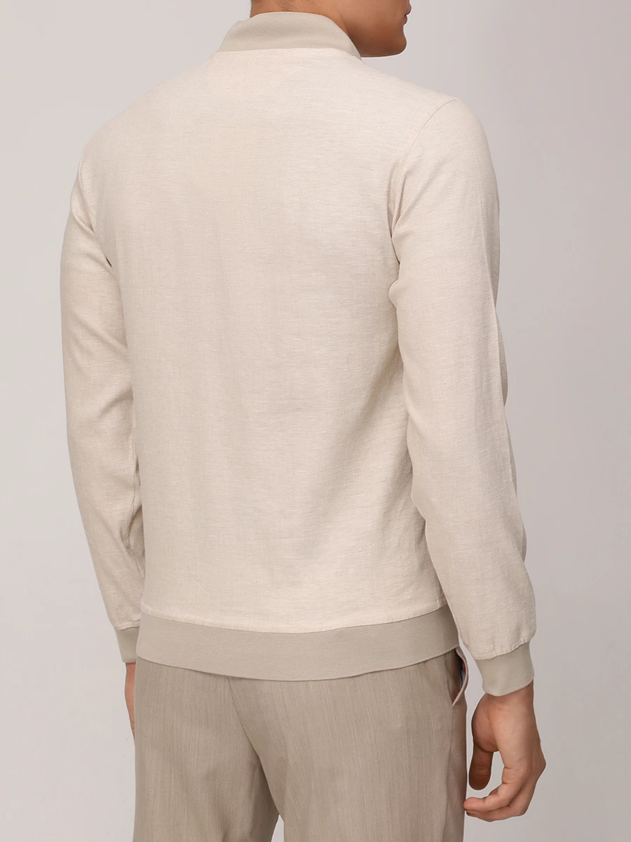 Бомбер льняной