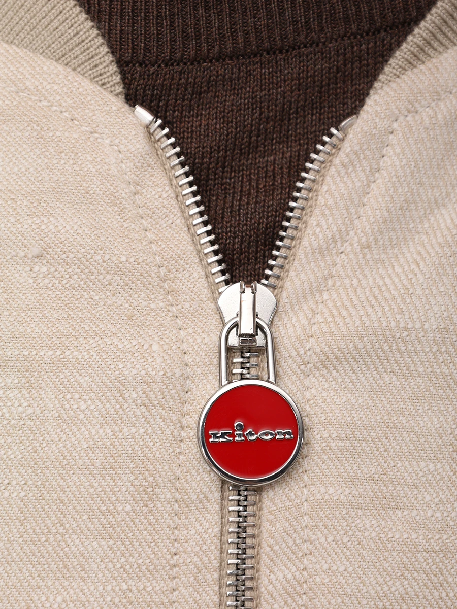 Бомбер льняной