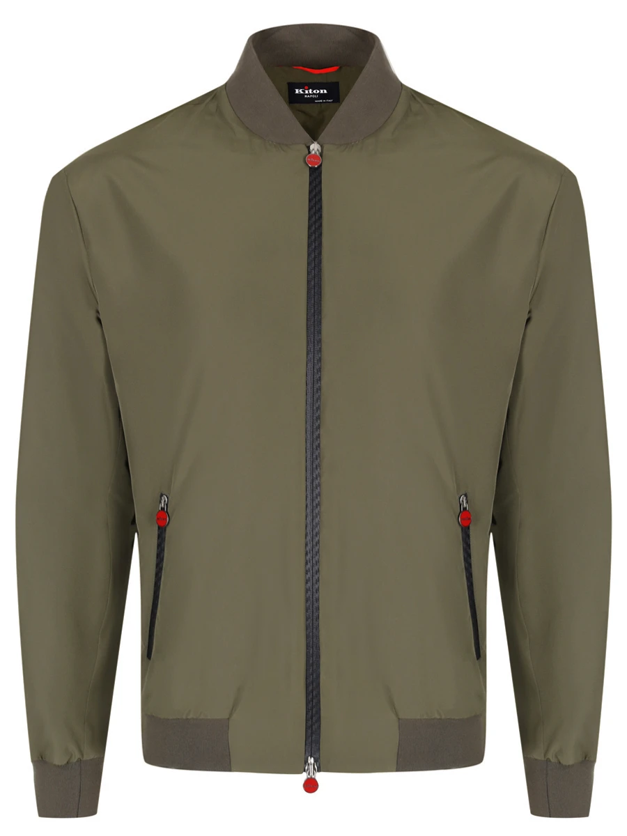 Бомбер однотонный