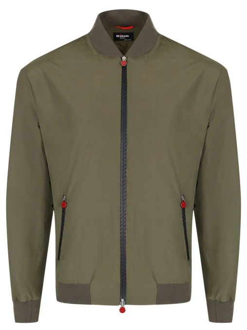 Бомбер однотонный KITON