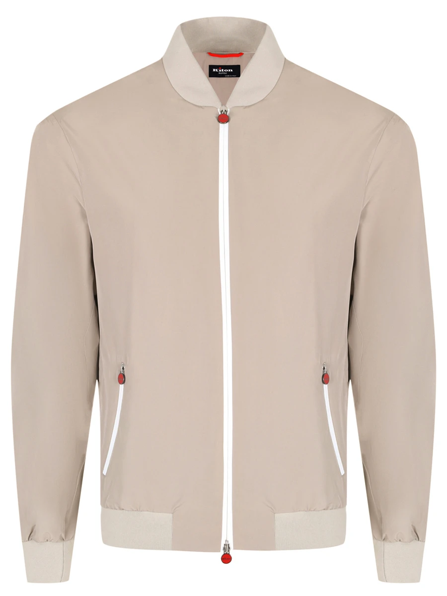 Бомбер однотонный