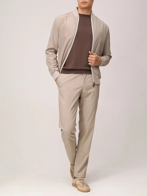 Бомбер однотонный KITON