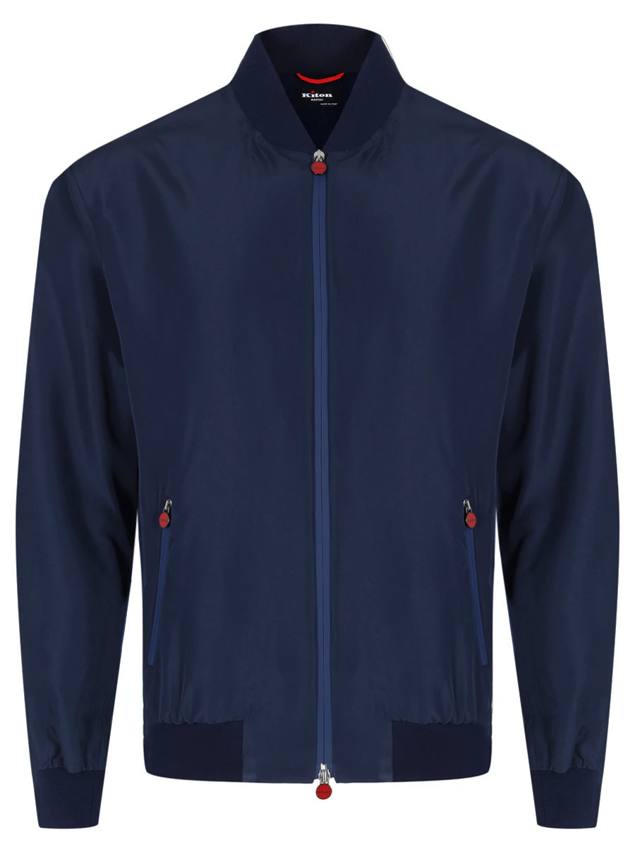 Бомбер однотонный