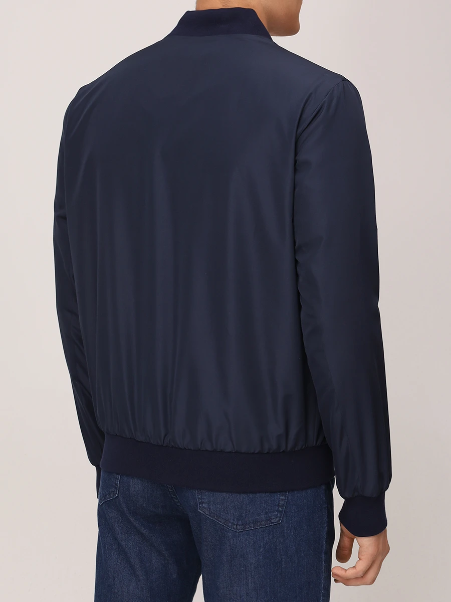 Бомбер однотонный