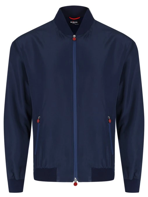 Бомбер однотонный KITON