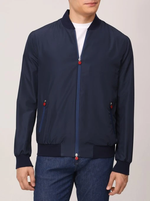 Бомбер однотонный KITON