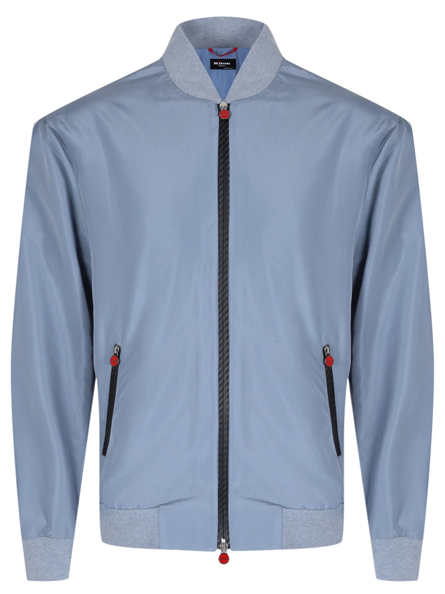 Бомбер однотонный