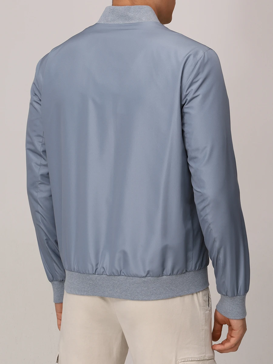 Бомбер однотонный